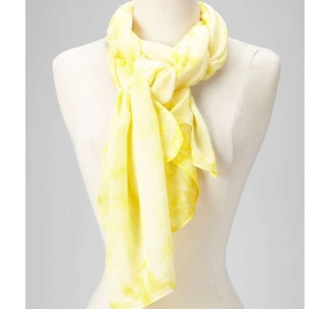 Scarf 2 for $20 mix and match tie dye yellow